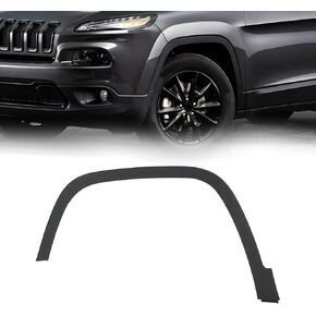 KARPAL Front Left Driver Side Wheel Arch Fender Flare Molding Trim Housing Compatible With 2014-2018 Jeep Cherokee CH1290111 LH in Kuwait