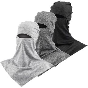 SATINIOR 3 Piece Balaclava Face Cover Sun Protection Neck Cover Summer Balaclava for Men Women Outdoor Sports UV Protector in Saudi Arabia