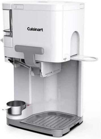 Cuisinart Soft Serve Ice Cream Machine- Mix It In Ice Cream Maker for Frozen Yogurt, Sorbet, Gelato, Drinks 1.5 Quart, White, ICE-48 in Saudi Arabia