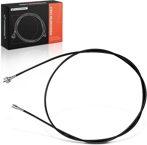 A-Premium 100 inch Speedometer Cable Compatible with Chevrolet Malibu, Impala, Camaro, Corvette, Caprice, Blazer, Camino, Celebrity, Bel Air, K10 K20 Suburban & Buick Regal & Oldsmobile & Pontiac in Kuwait