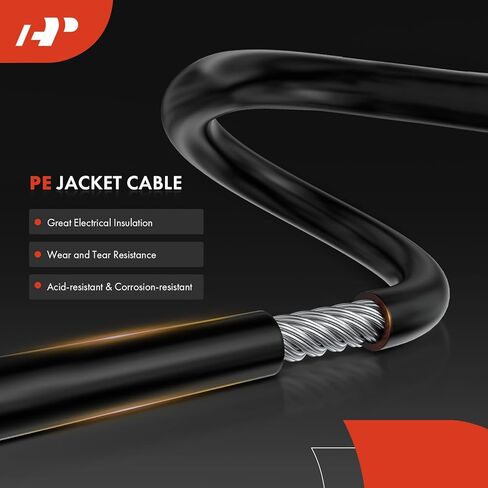 A-Premium 100 inch Speedometer Cable Compatible with Chevrolet Malibu, Impala, Camaro, Corvette, Caprice, Blazer, Camino, Celebrity, Bel Air, K10 K20 Suburban & Buick Regal & Oldsmobile & Pontiac in Kuwait