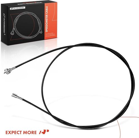 A-Premium 100 inch Speedometer Cable Compatible with Chevrolet Malibu, Impala, Camaro, Corvette, Caprice, Blazer, Camino, Celebrity, Bel Air, K10 K20 Suburban & Buick Regal & Oldsmobile & Pontiac in Kuwait