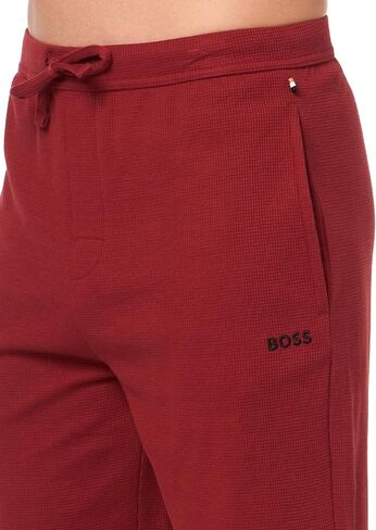 BOSS Men's Waffle Contrast Logo Lounge Shorts in Saudi Arabia