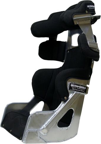 Ultra Shield Aluminium 16 "20 درجة احتواء كامل 2 مقعد السباق/غطاء أسود in Saudi Arabia