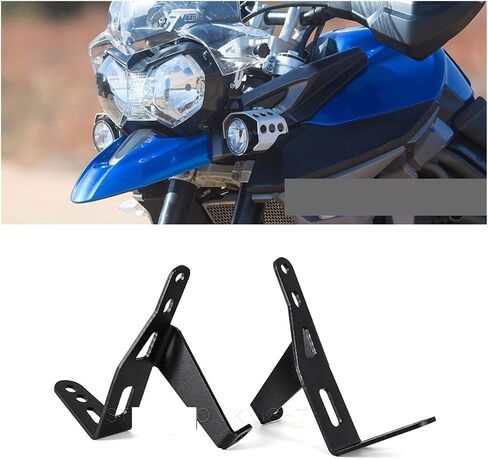 Motorcycle Auxiliary Fog Light Mounts Bracket Compatible with 800 Tiger 800 XCX XCA XRX XR XRt Accessories Driving Lamp Holder in Saudi Arabia