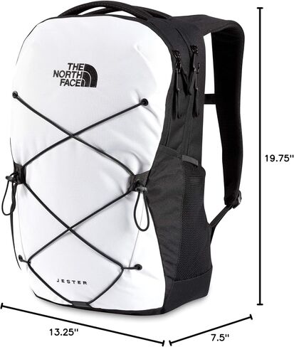 THE NORTH FACE Women's Every Day Jester Laptop Backpack, Gravel/Gardenia White, One Size in Kuwait