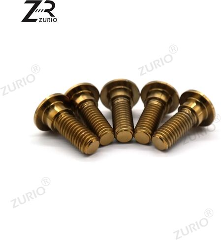 10 PCS M8X22MM Titanium Alloy Front Disc Discors Doct Brocks Progms متوافقة مع Ninja 650 EX650 Z900 Z900 2017-2022 ، Z900RS 18-22 ، Daytona 675 2006-2016 ، Street Triple 675 2007-2012 ، Gold in Saudi Arabia