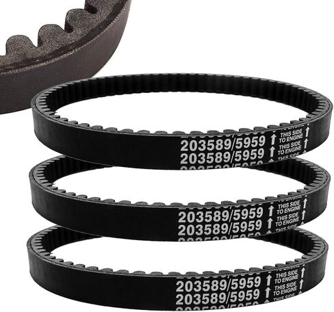 3 Pcs Go Kart Drive Belt 725 for 30 Series Torque Converter Belts in Kuwait