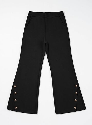 blibean Tween Girls Bell Bottom School Uniform Pants Stretchy Leggings Size 6-15 Years in Saudi Arabia