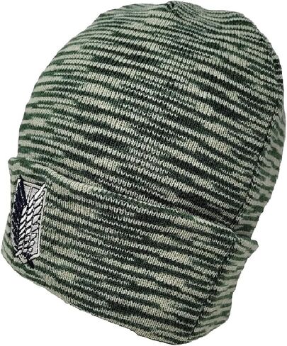 تموج تقاطع الهجوم على Titan Scout Vriciment Wings of Freedom Space Dye Beanie مرخص رسميًا رسميًا in Saudi Arabia