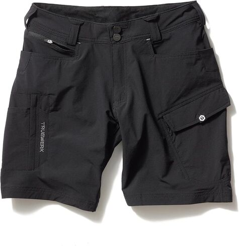 شورت ملابس العمل الرجالي من TRUEWERK - T1 WerkShorts - مقاس مريح، خفيف الوزن، ماص للرطوبة، شورت مع تمدد في 4 اتجاهات، زيتوني، 34 عرض × 9 طول in Kuwait