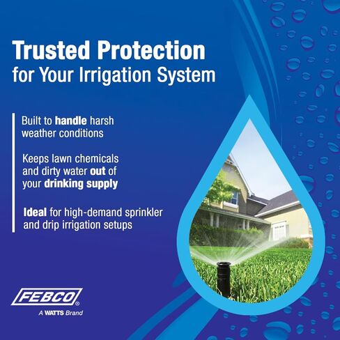 مانع تدفق الهواء الخلفي لكسارة الضغط من فبكو T765DUB، إيقاف تشغيل ربع دورة، جاهز ذكي، 3/4 بوصة in Kuwait