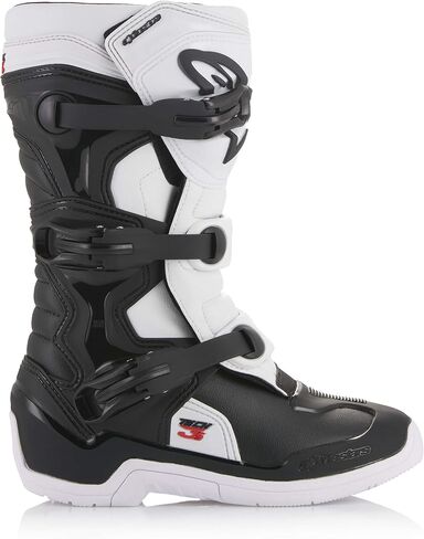 Alpinestars 2014018-12-6 Tech 3S Boots Black/White SZ 06 in Saudi Arabia