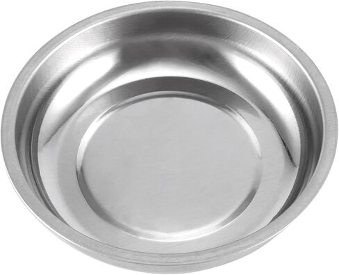 10 Packs 3 Inches Magnetic Tray, Stainless Steel Magnetic Bowl, Round Magnetic Parts Tray for Pins, Screws, Bolts, Nuts, Small Parts in Kuwait