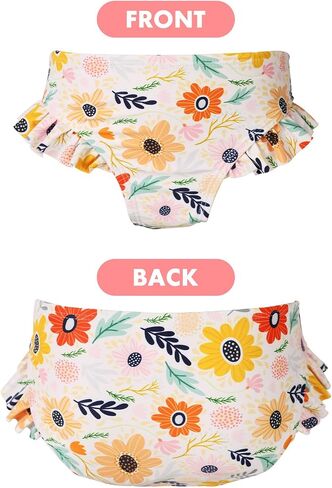 Girls Swimsuit,Toddler Girls Bathing Suit Long Sleeve Rush Guard Swimwear,UPF 50+ Quick Dry Summer Beach Swimsuit in Saudi Arabia