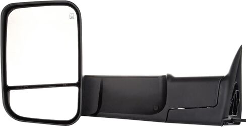 ECCPP Towing Mirrors Left and Right Side Tow Mirrors Replacement fit for 1998-2002 for Dodge for Ram 1500 2500 3500 Truck with Power Adjusted Heated No Light Pair Mirrors Manual Filp up in Kuwait