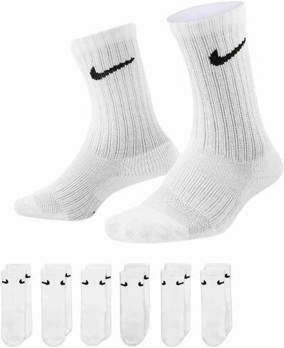 NIKE Performance Cushion No-Show Socks with Band (6 Pairs) Toddler 7C - 10C in Kuwait
