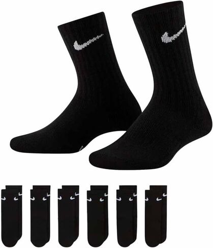 NIKE Performance Cushion No-Show Socks with Band (6 Pairs) Toddler 7C - 10C in Kuwait