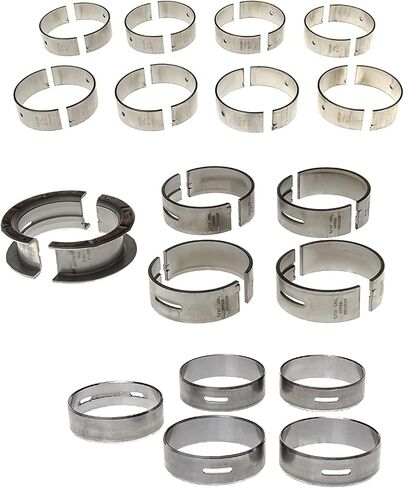 مجموعة King Bearings Rod & Main & Cam Bearings مجموعة متوافقة مع Ford 302 5.0L 289. انقر فوق الحجم المطلوب قبل الإضافة إلى CART! (.010 قضبان/.010 التيار الكهربائي) in Kuwait