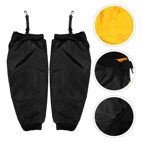 Pretyzoom دراجة نارية حماية الساق وسادات دافئة مقاومة للرياح الحراس الحراريين لركوب الطقس البارد بحجم الكبار in Kuwait