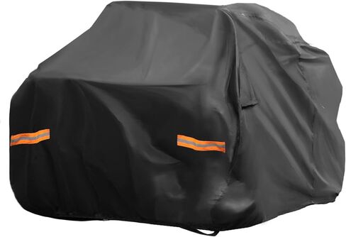 X AutoHaux ATV غطاء لـ Can-Am Outlander 400 500 650 800R مقاومة للماء 4 Wheelers Quad Cover for Can-Am Renegade 1000 800r Sun Sun Rain Scophorting 210d-Pu Black in Kuwait
