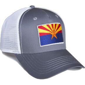 Arizona Flag Snapback Trucker Baseball Hat