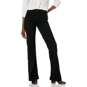 PAIGE Women's Leenah Transcend High Waisted Wide Leg Pant