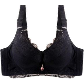 Women’s Push Up Bra Comfort Padded Underwire Lace Bra Lift Up Everyday Bra in Kuwait