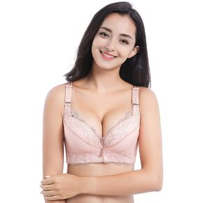 Women’s Push Up Bra Comfort Padded Underwire Lace Bra Lift Up Everyday Bra