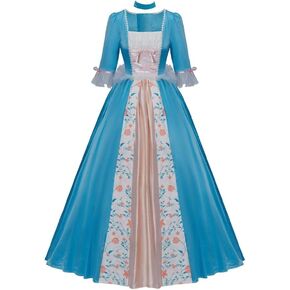 CosplayDiy Women's Suit for the Princess and the Pauper Erika Cosplay Princess Dress Costume Full Set