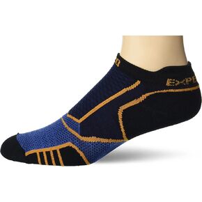 Thorlos Unisex Prolite Ultra-Light Cushion No Show Tab-Rocket Grip