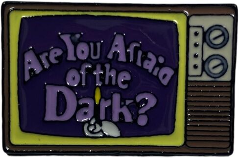 Anime Source Are You Afraid of The Dark? 90's Nostalgia Children's Horror Television Series Jewelry Pin Lapel Brooch, One Size, Metal, no gemstone in Kuwait