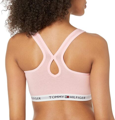 Tommy Hilfiger womens Core Cotton V-neck Lounge Bralette Bra Bra in Saudi Arabia