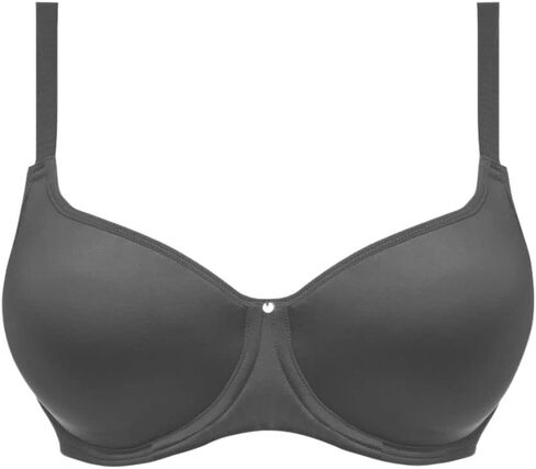 Fantasie Womens Aura Moulded Underwire Seamless T-Shirt Bra, Black, 30D in Saudi Arabia