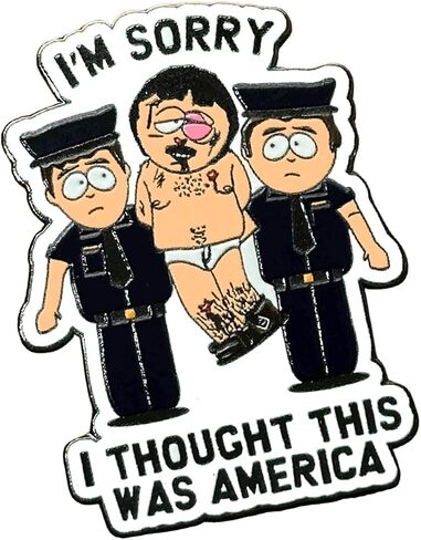 I Thought This Was America - South Park Collectible Enamel Pin in Saudi Arabia