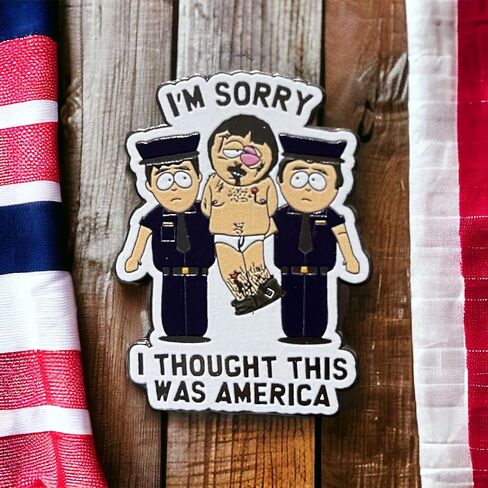 I Thought This Was America - South Park Collectible Enamel Pin in Saudi Arabia