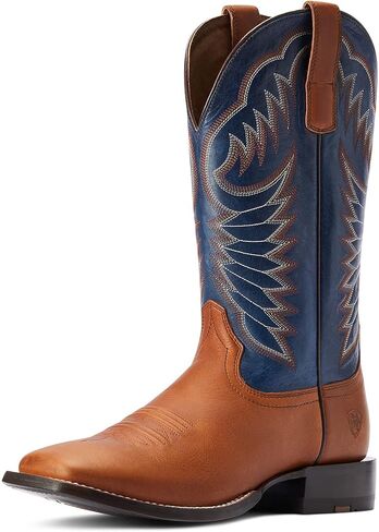 Ariat Mens Circuit Fargo Western Boot El Caramelo/Oceanside 9 Wide in Saudi Arabia