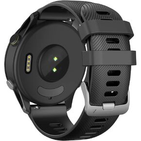 Compatible with Garmin Vivoactive 4 Band,Quick Release Silicone Band 22mm Replacement for Garmin Venu 2/forerunner255/265, Galaxy Watch 46mm/Watch 3 45mm/Galaxy Watch S3
