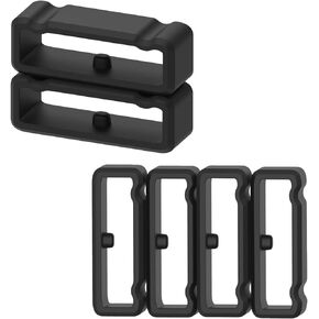 FitTurn Band Keeper Fastener Ring Rubber Buckle Holder Strap Silicone Fastening Security Loop Compatible with Suunto 9/Core/Baro/Ambit/Ambit 2/ Ambit3/Spartan Sport/Traverse Bands Accessories