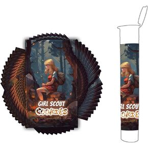 100PCS Paper Stickers for 116mm Pre-roll Tube, Adhensive Labels 10 * 6cm (Gel-Labels)