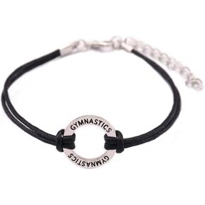 Sportybella Gymnastics Bracelet- Gymnastics Bracelet- Gymnastics Jewelry - Gift For Gymnast