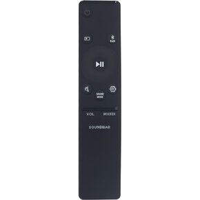 AH81-11678A Replaced Remote fit for Samsung Soundbar HW-T40M HW-T410 HW-T410/ZA HW-T47M HW-R50C HW-R50M HW-R550 HW-R60C HW-R60M HW-R60MV HW-R650 HW-S41T HW-S40T HW-T45C HW-T50M HW-T510 HW-T550