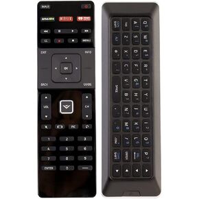 Universal Remote Control, XRT500 Compatible with All Vizio Smart TV Including Dual Side QWERTY Keyboard with Back Light