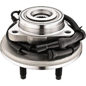 515050 (Pair) Front Wheel Hub Bearing Assembly Fits with 02-05 Ford Explorer, for 03-05 Lincoln Aviator, for 02-05 Mercury Mountaineer 5 Lugs W/ABS