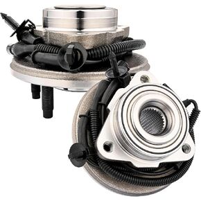515050 (Pair) Front Wheel Hub Bearing Assembly Fits with 02-05 Ford Explorer, for 03-05 Lincoln Aviator, for 02-05 Mercury Mountaineer 5 Lugs W/ABS in Kuwait