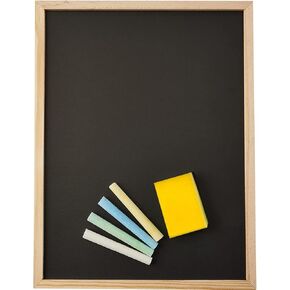 A4 Chalk Board Set with Chalks and Duster Drawing Art Blackboard for Home School and Office (11 x 8 inches) in Kuwait