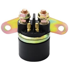 Cyleto Starter Solenoid Relay for Suzuki LT-F4WDX King Quad 1991-1998 King Quad 300 LTF300 1999-2000 QUADRUNNER LT230 E 1985-1989 QUADRUNNER LT300 E 1987-1989 QUADRUNNER LTF 250 T 1988-2001 ATV