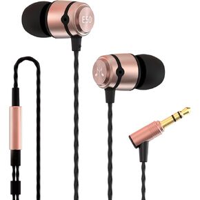 سماعات أذن سلكية SoundMAGIC E50 بدون ميكروفون داخل الأذن، سماعات HiFi عازلة للضوضاء، سماعات رأس مريحة (ضوء البندقية)