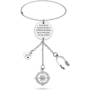 911 Dispatcher Gift EMS Dispatcher Gift Dispatcher Gift EMT Emergency 911 Dispatcher Appreciation Gift Thank You Gift for Dispatcher Retirement Gift Thank You Gift for Awesome Dispatcher Jewelry