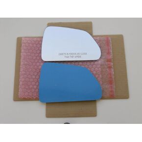 New Replacement Mirror Glass with Full Size Adhesive for 2008-2015 Cadillac CTS Passenger Side View Right RH